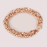 Bronze  Stainless  Chain Bracelet for women+XZB004